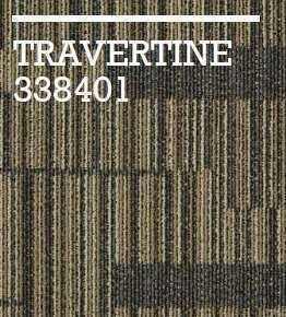 Series 1 301 Travertine 338401, 0.5 x 0.5